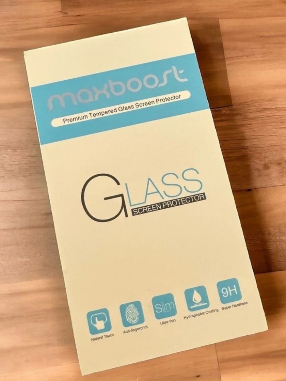 Maxboost iPhone X/XS/11 Pro Tempered Glass Screen Protector 3 Pack NWT